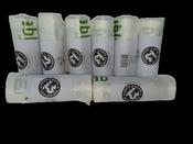 Earth2Earth Clear Compostable Sacks 18" x 18" - 20 Bags Per Roll