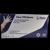 Clear TPE Gloves | 200 Gloves Per Box image