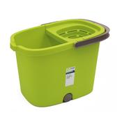 Unstoppable Rectangle Bucket With Wringer &amp; Wheels 16 L image