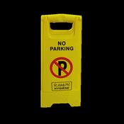 Glamorous No Parking Floor Sign for Your Business image
