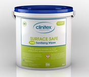 Surface Safe Sanitising Wipes 1000 Per Tube - Alcohol Based