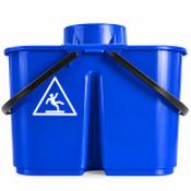 8+6 L Mop Bucket With Squeezer - Blue