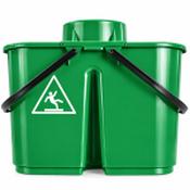 8+6 L Mop Bucket With Squeezer - Green
