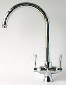 3 Way Stylish Swan Neck Traditional Style 3 Way Triflow Tap (ACFT3WAY7) image