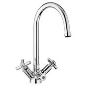 Fitzgerald Chrome 3-Way Tap fully installed with CW Original Filter image