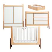 Gaia Baby | Hera 4pc Bundle | Cot Bed, Dresser, Changer and Wardrobe (Pregnancy &amp; Baby Fair 2026) image
