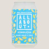 All about Kombucha - Ginger lemongrass  can
