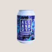 All about Kombucha - blueberry can