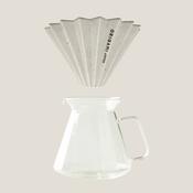 The Japan Set - ORIGAMI ReWork Dripper S + HARIO Glass Server