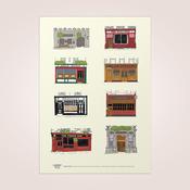 Dublin Pubs Print image