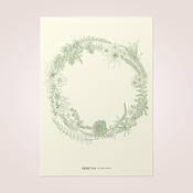 Burren Wreath Print image