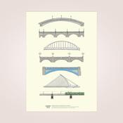 Dublin Bridges Print image