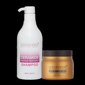 Sulphate Free Intensive restoration Shampoo + Keratin Repair Hair Mask image