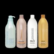 Starter Kit 2: Onyx 1L, Keratin Original, and Gold 1L, Clarifying Shampoo 1L