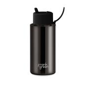 frank green Chrome Ceramic Reusable Bottle 34oz / 1L image