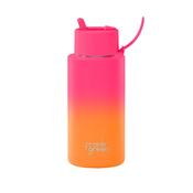 frank green Gradient Ceramic Bottle 1,000ml-34oz with Flip Lid
