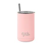 Iced Coffee Cup with Straw