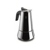 Pezzetti 4 Cup Steelexpress Espresso Pot | Silver