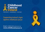 Childhood Cancer Ireland Gold Ribbon Pin image