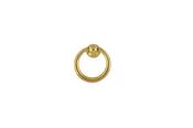 Metal Lid Ring Gold