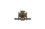 Lansdowne Metal T-End Antique Brass - 2 piece set