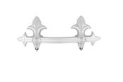 Lily Plastic Handle Nickel - 6 piece set