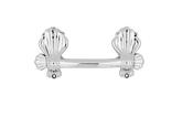 Rose 8 inch Plastic Panel Handle Nickel - 6 piece set image