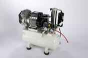 BAMBI 0.75HP 24LT OIL FREE ULTRA LOW NOISE AIR COMPRESSOR HORIZANTAL WITH DRYER image