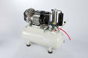 BAMBI 1.5HP 50LT OIL FREE ULTRA LOW NOISE AIR COMPRESSOR HORIZONTAL WITH DRYER image