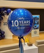 Navy Orb Balloon image