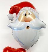 Curious Santa Head Balloon Package
