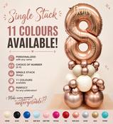 26 Inch Balloon Number Stack ( Air filled ) image