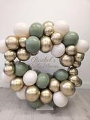 Eucalyptus, Blush and Gold Balloon Hoop