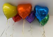 Pride Balloon Ceiling ( Foil Hearts ) image