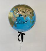 Worlds Best Dad Father's Day Balloon image