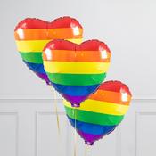 Pride Rainbow Foil Heart Bunch image