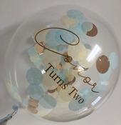 Confetti Bubble Balloon