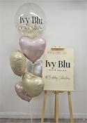 Arcylic Sign &amp;amp; Easel Balloon Display- 2/3 days lead time needed*