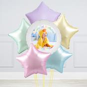Pastel Stars Photo Upload Balloon Bunch