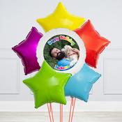 Bright Stars Photo Upload Balloon Bunch