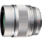 Olympus ED 75mm F1.8 M.Zuiko Silver Lens
