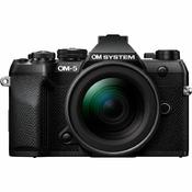 OM System OM-5 II Black Camera with ED 12-45mm F4 PRO M.Zuiko Lens