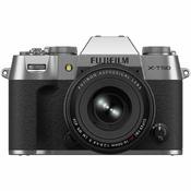 Fujifilm X-T50 Silver Camera with XF 16-50mm R LM WR Lens