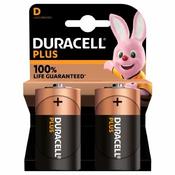 Duracell Plus D (LR20/MN1300) Alkaline Batteries (2 Pack)