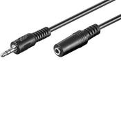 MicroConnect 3.5mm Minijack Extension Cable, 5m