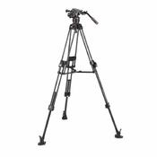 Manfrotto Nitrotech 608 series with 645 Fast Twin Carbon Tripod MVK608TWINFC
