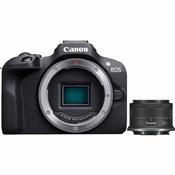 Canon EOS R100 Black Camera with RF-S 18-45mm IS STM Lens image