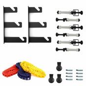 Caruba Suspension system for 3 rolls wall-mounted