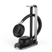Yealink BH76 Teams Black USB-A + Charging Stand | Conversation Piece