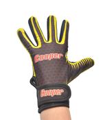Cooper Kids Football Gloves - Black &amp; Yellow